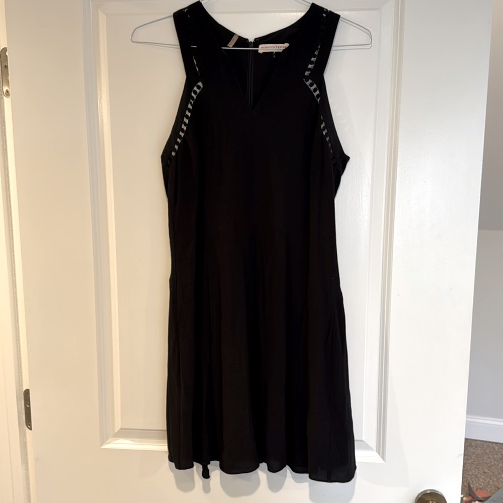 Rebecca Taylor Black Cocktail Dress